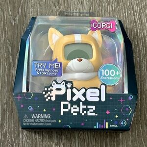 Interactive Corgi Toy pixel pets